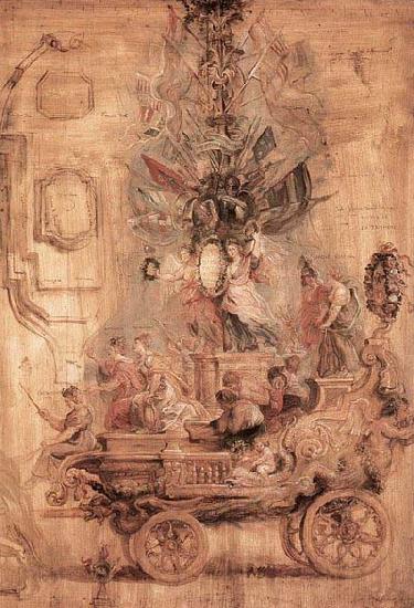 Peter Paul Rubens The Triumphal Car of Kallo